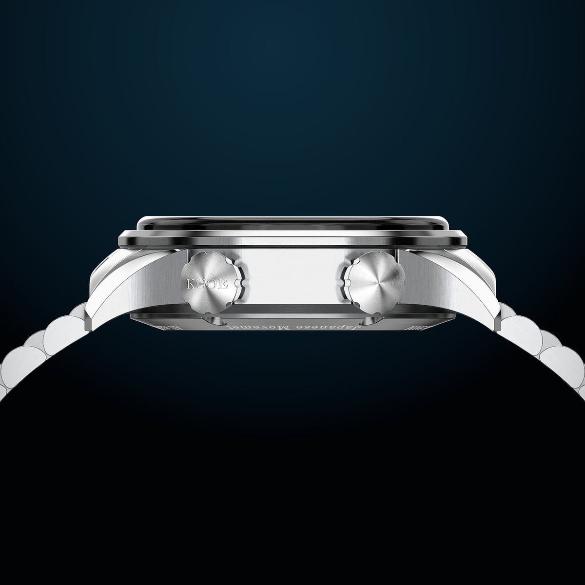 SOMBRERO 90-011, Gradient Navy, Linen Textured Dial