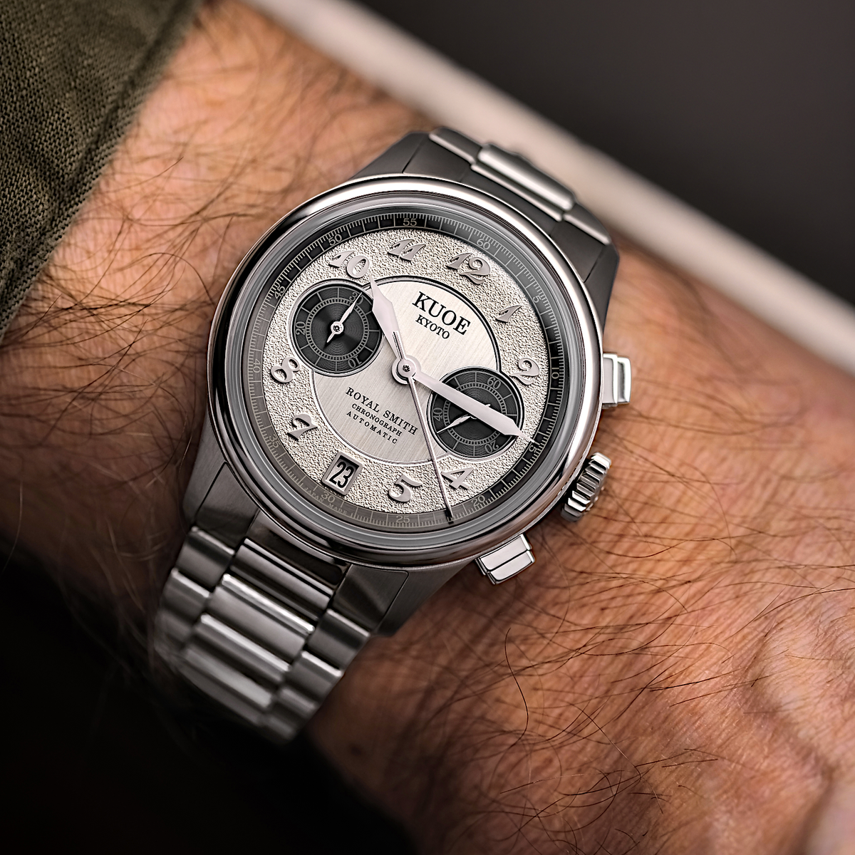 ROYAL SMITH 90-012 Automatic Chronograph, Panda Dial