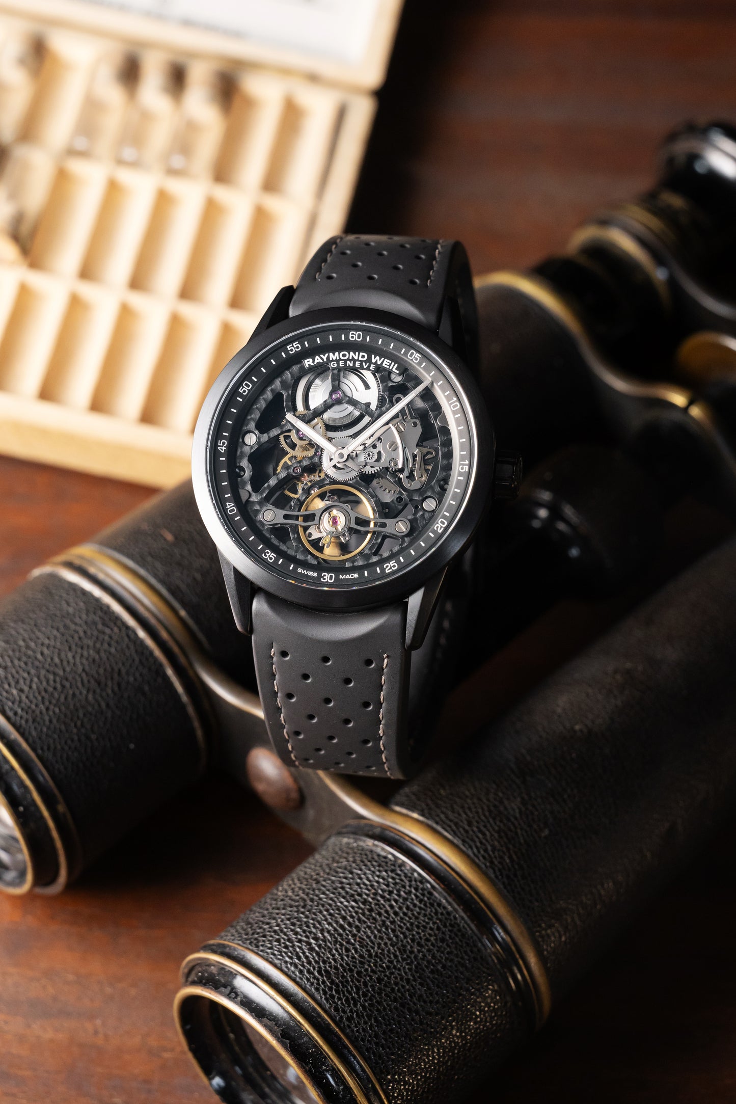 Raymond Weil Freelancer Skeleton Black