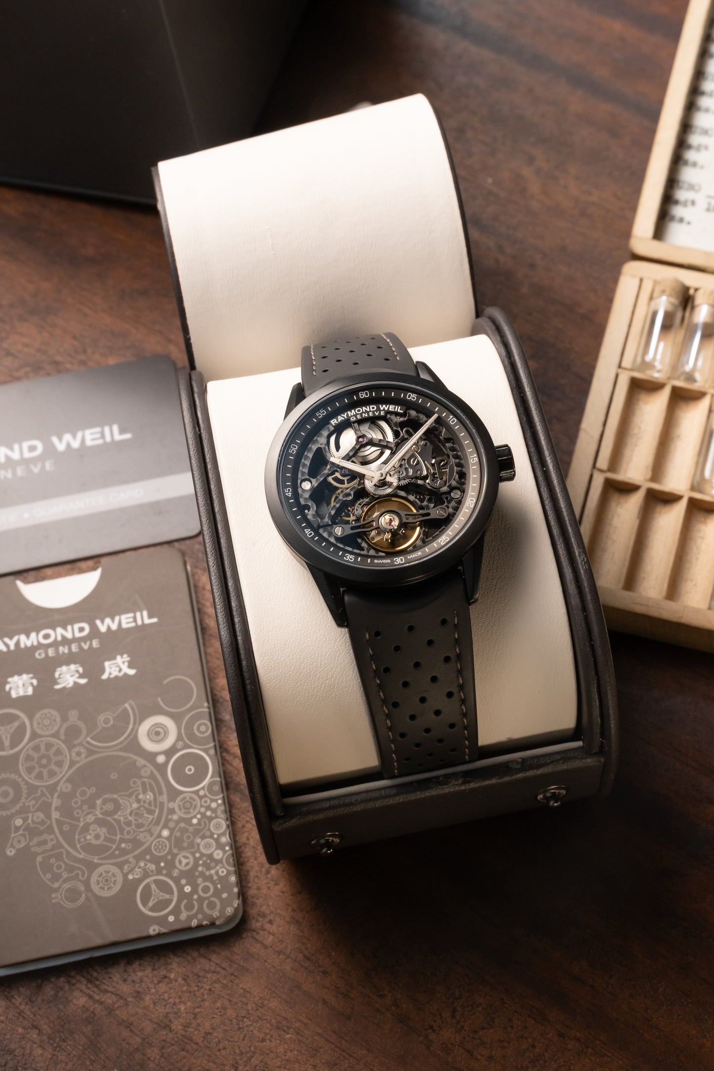 Raymond Weil Freelancer Skeleton Black
