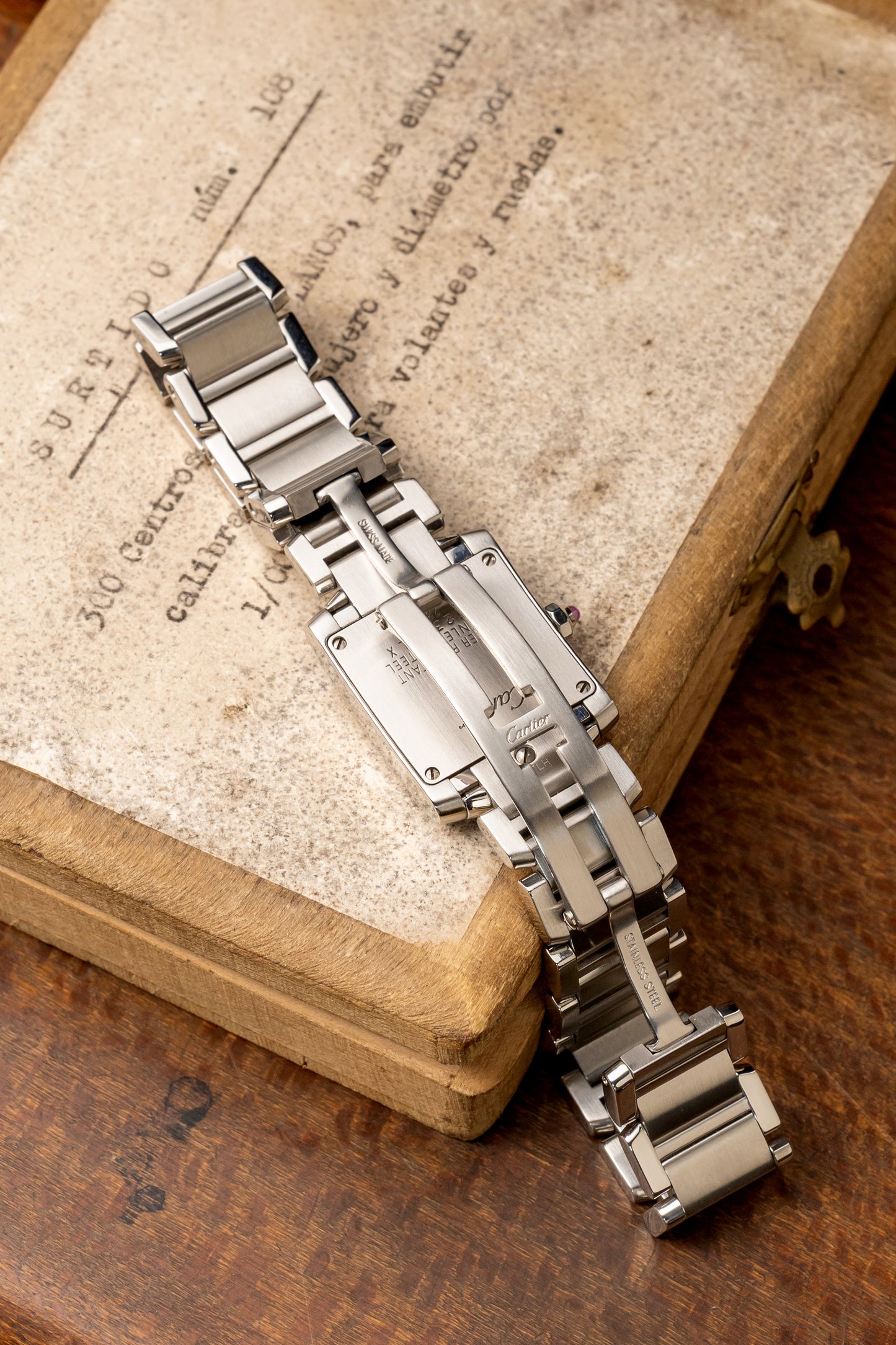 Cartier Tank Française Christmas 2006 Special Edition