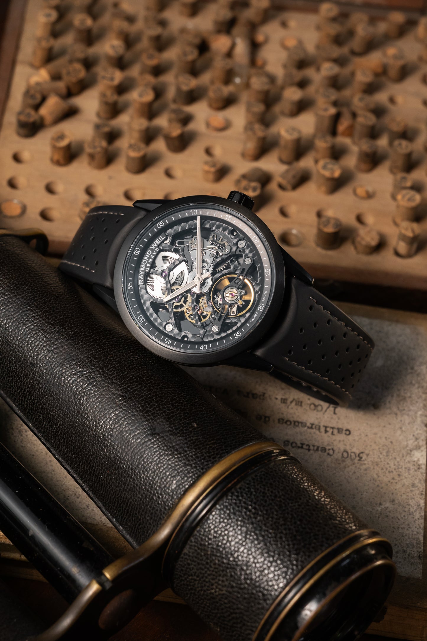 Raymond Weil Freelancer Skeleton Black