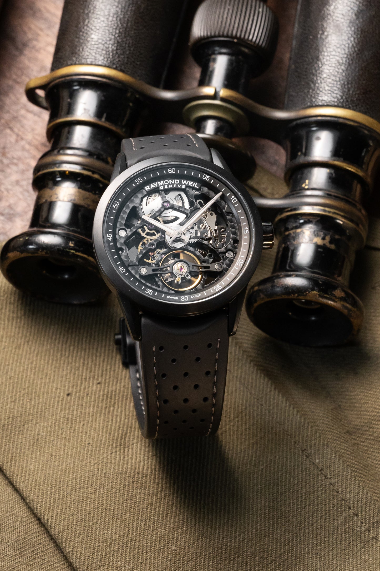 Raymond Weil Freelancer Skeleton Black