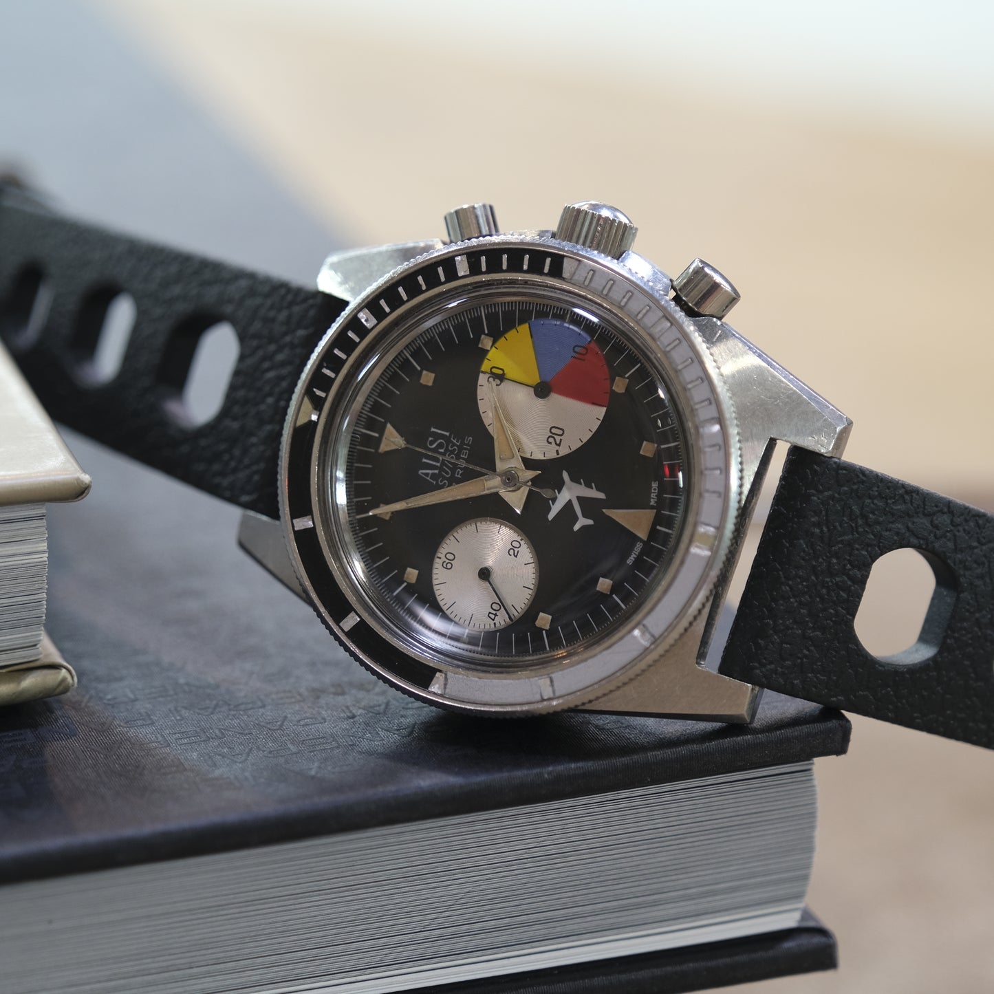 Alsi Swiss Big Eye Chronograph