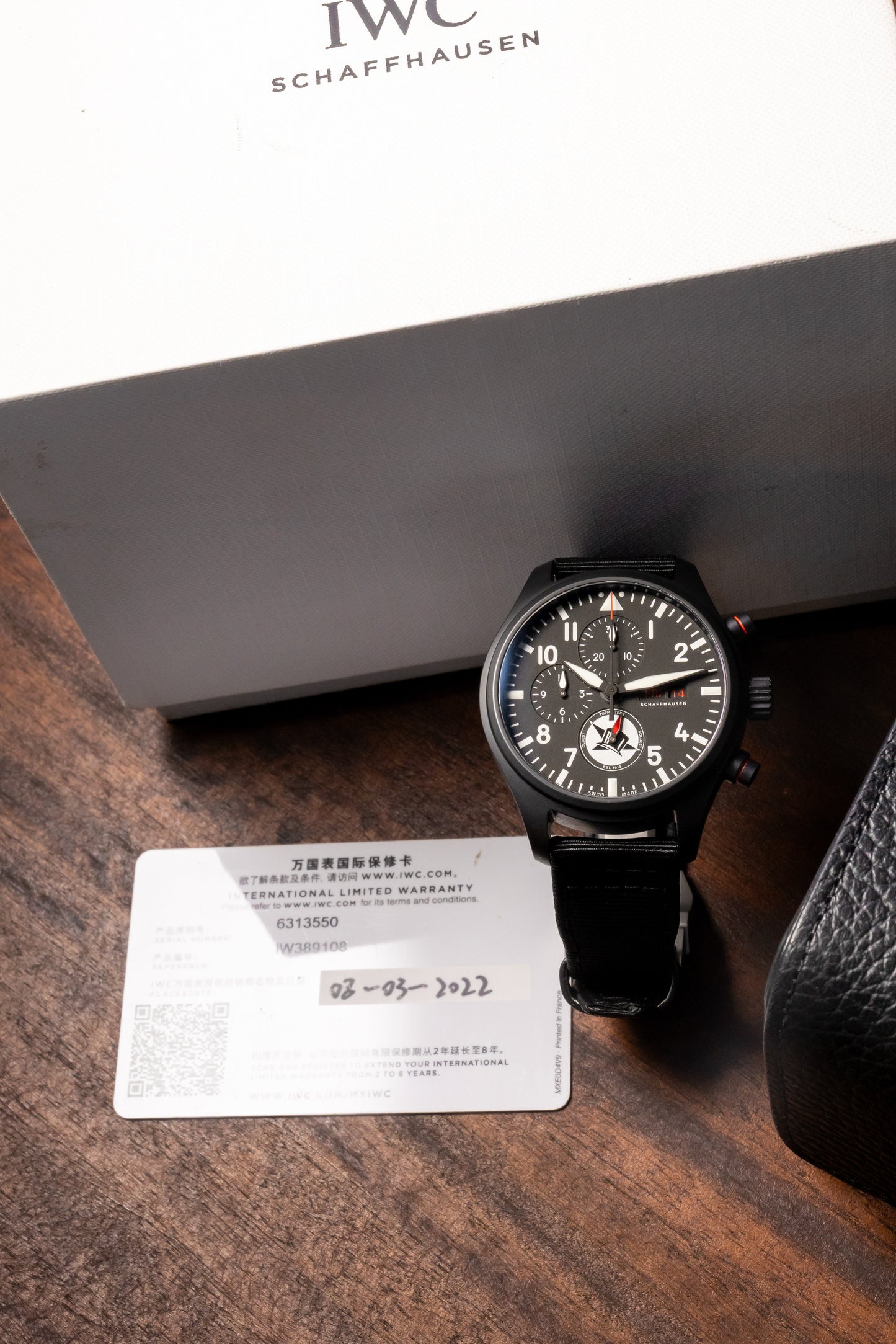 IWC Pilot Chronograph “Tophatters”