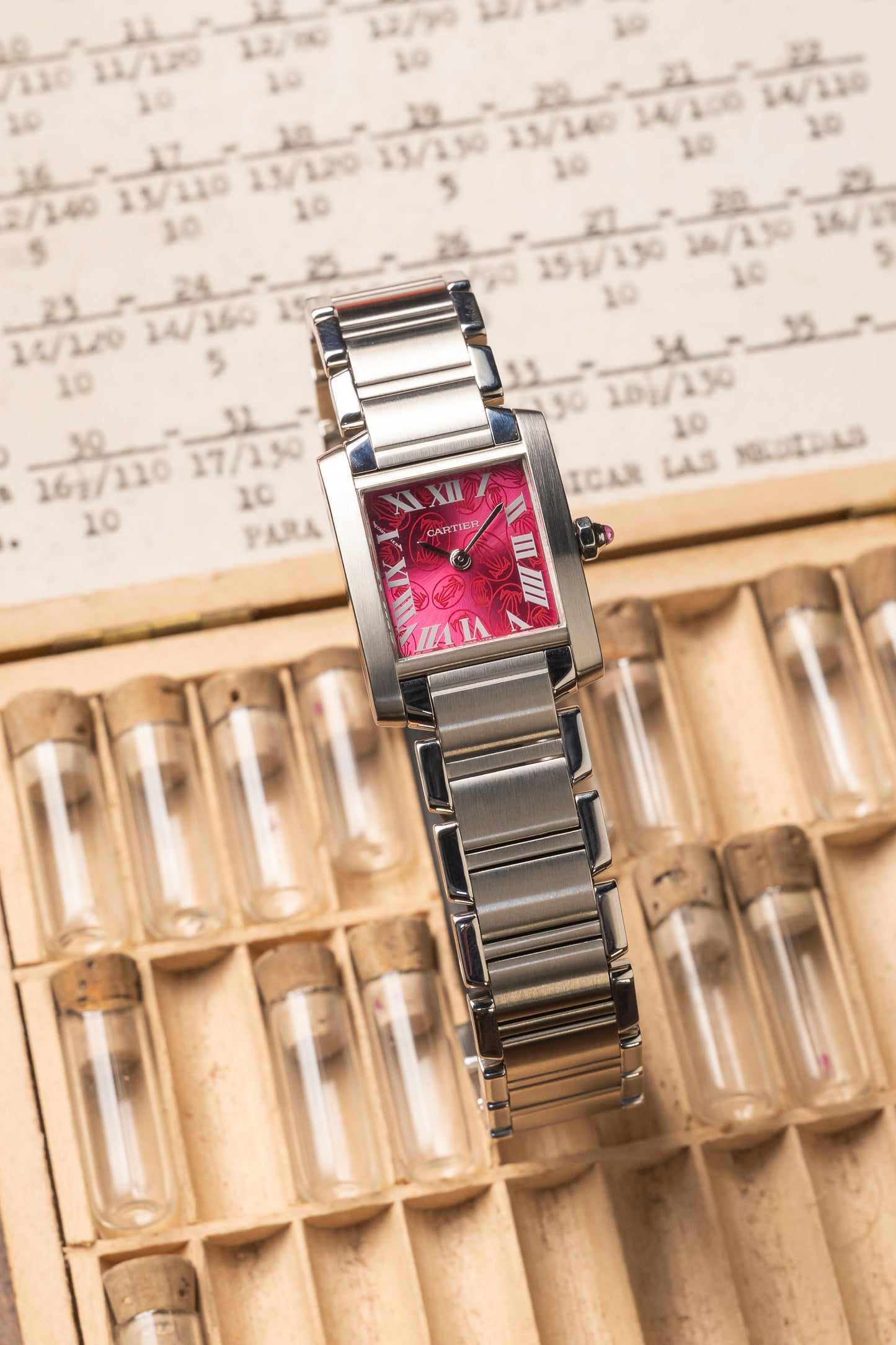 Cartier Tank Française Christmas 2006 Special Edition