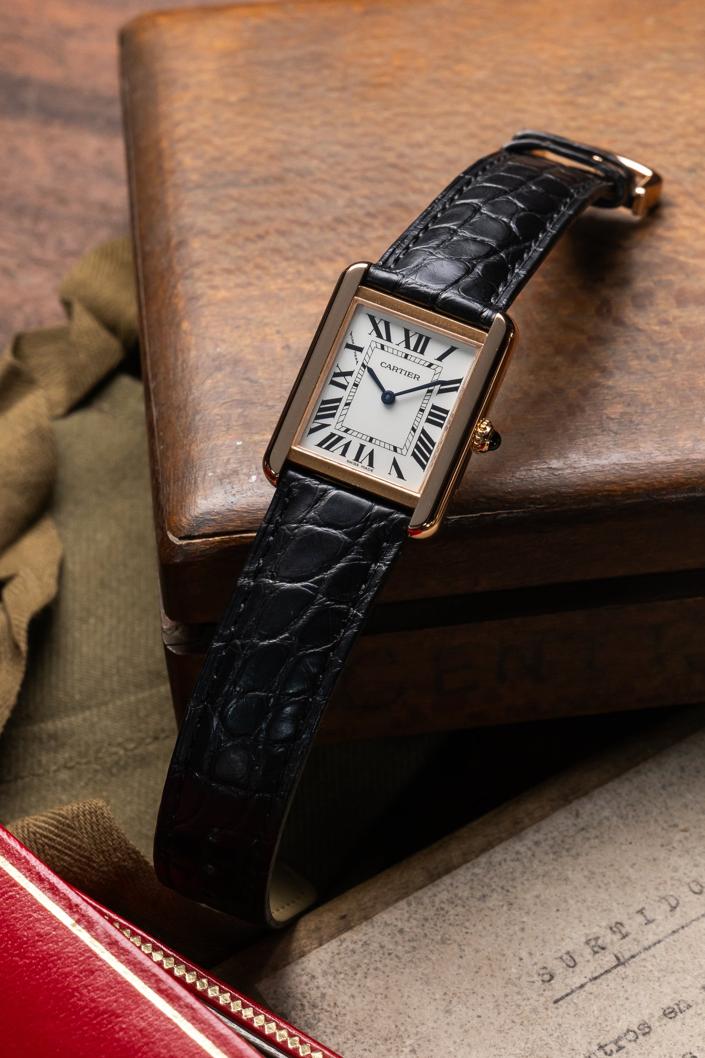 Cartier Tank Solo 18KGold