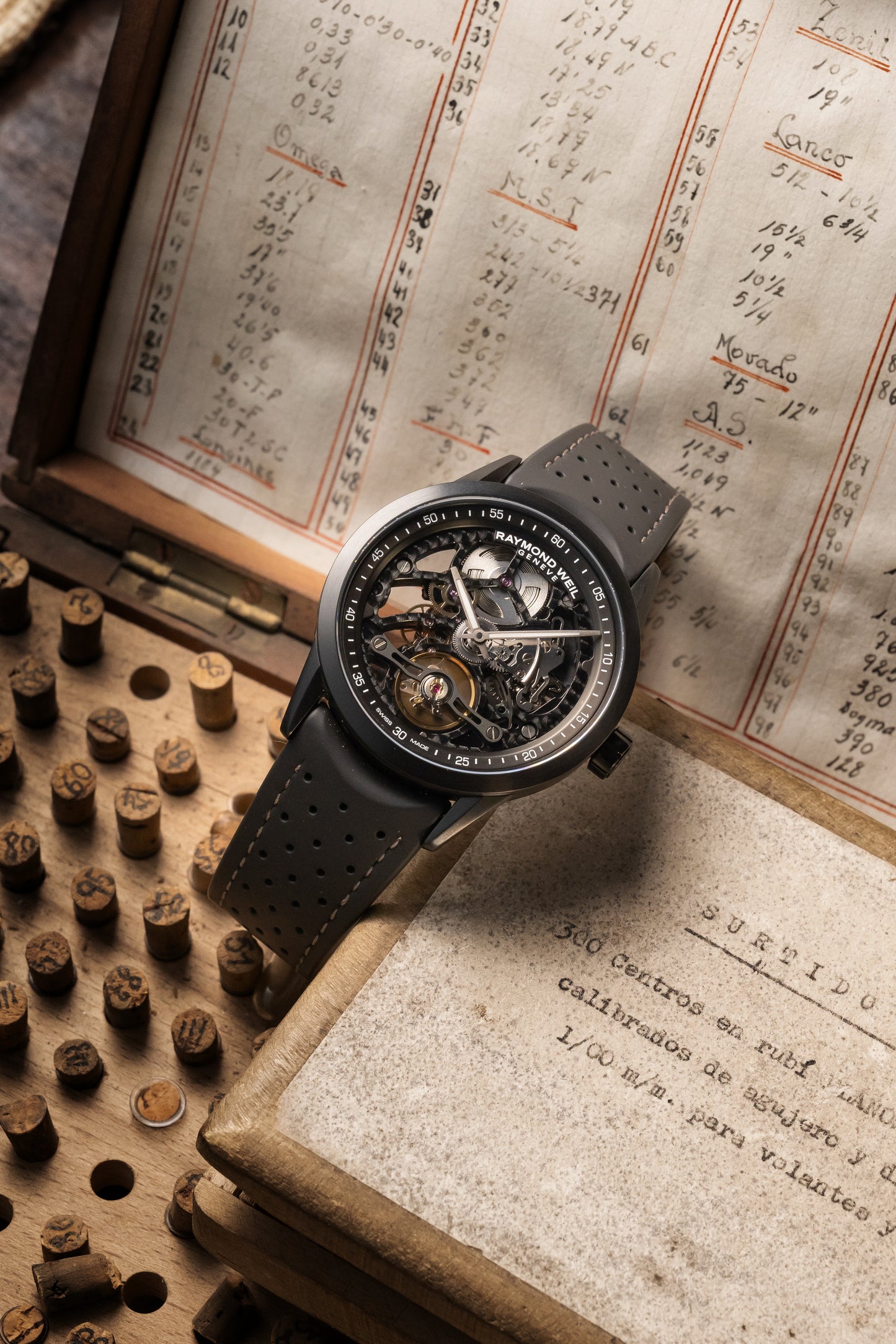 Raymond Weil Freelancer Skeleton Black