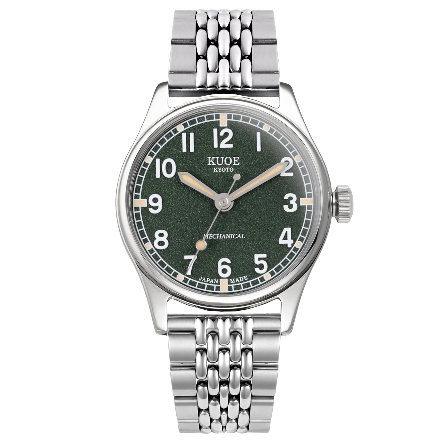 OLD SMITH 90-002 Automatic, Green Dial with Swiss Super-LumiNova