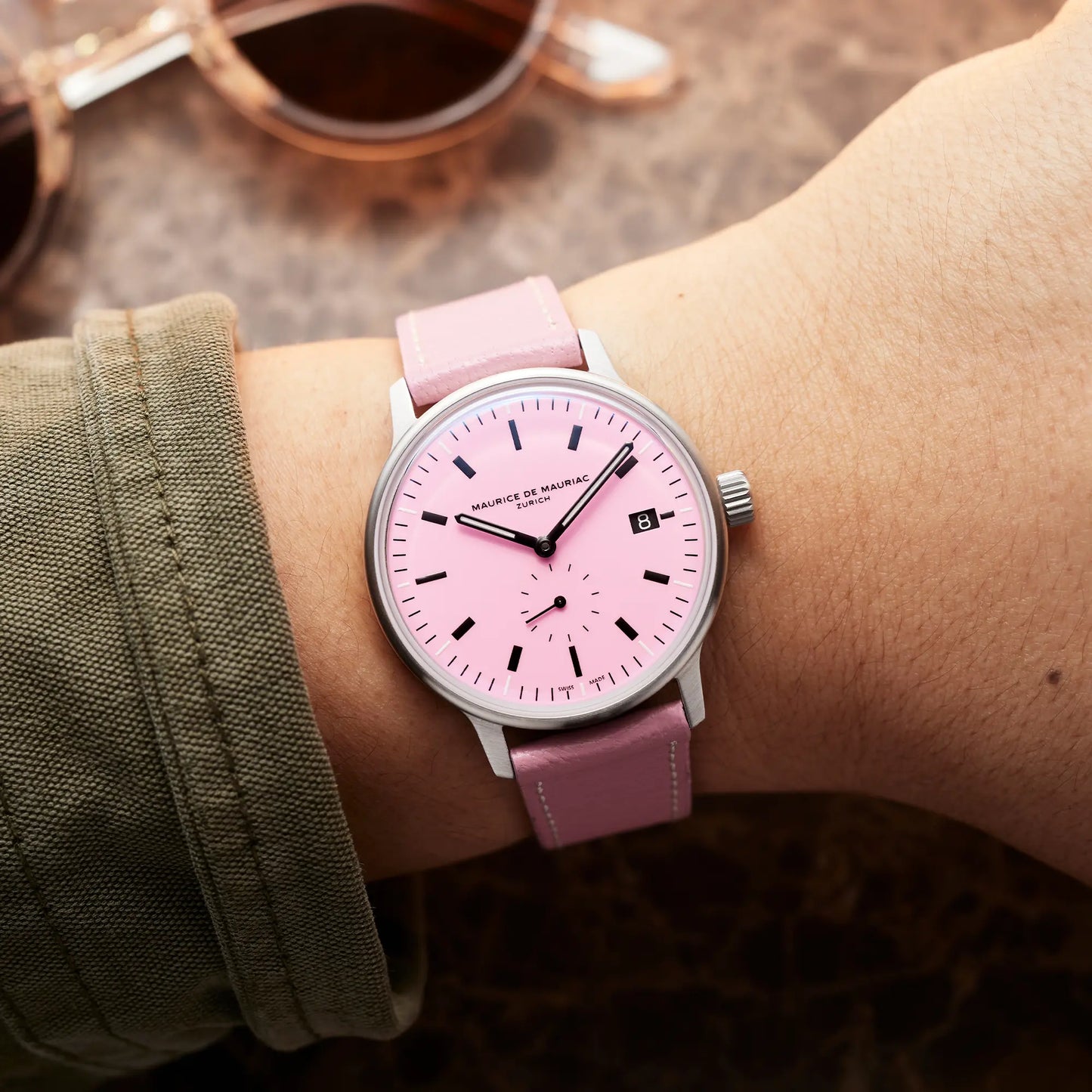 L3 Small Seconds Cherry Blossom