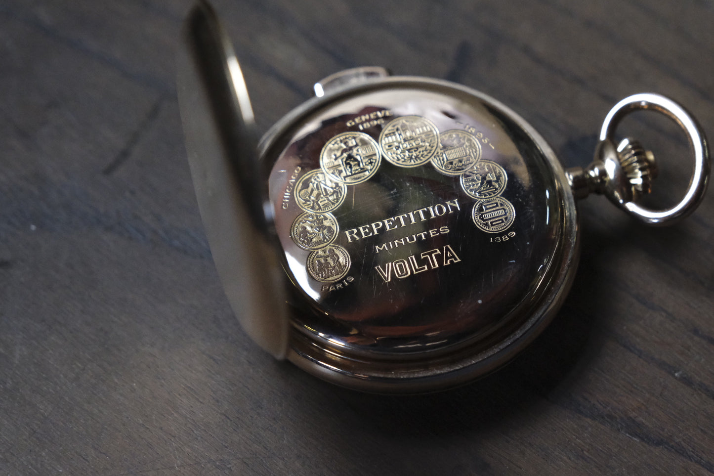 Volta Minute Repeater 18K Gold Pocket Watch