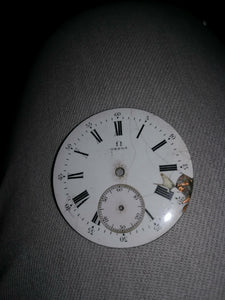 Enamel or painted dial restoration