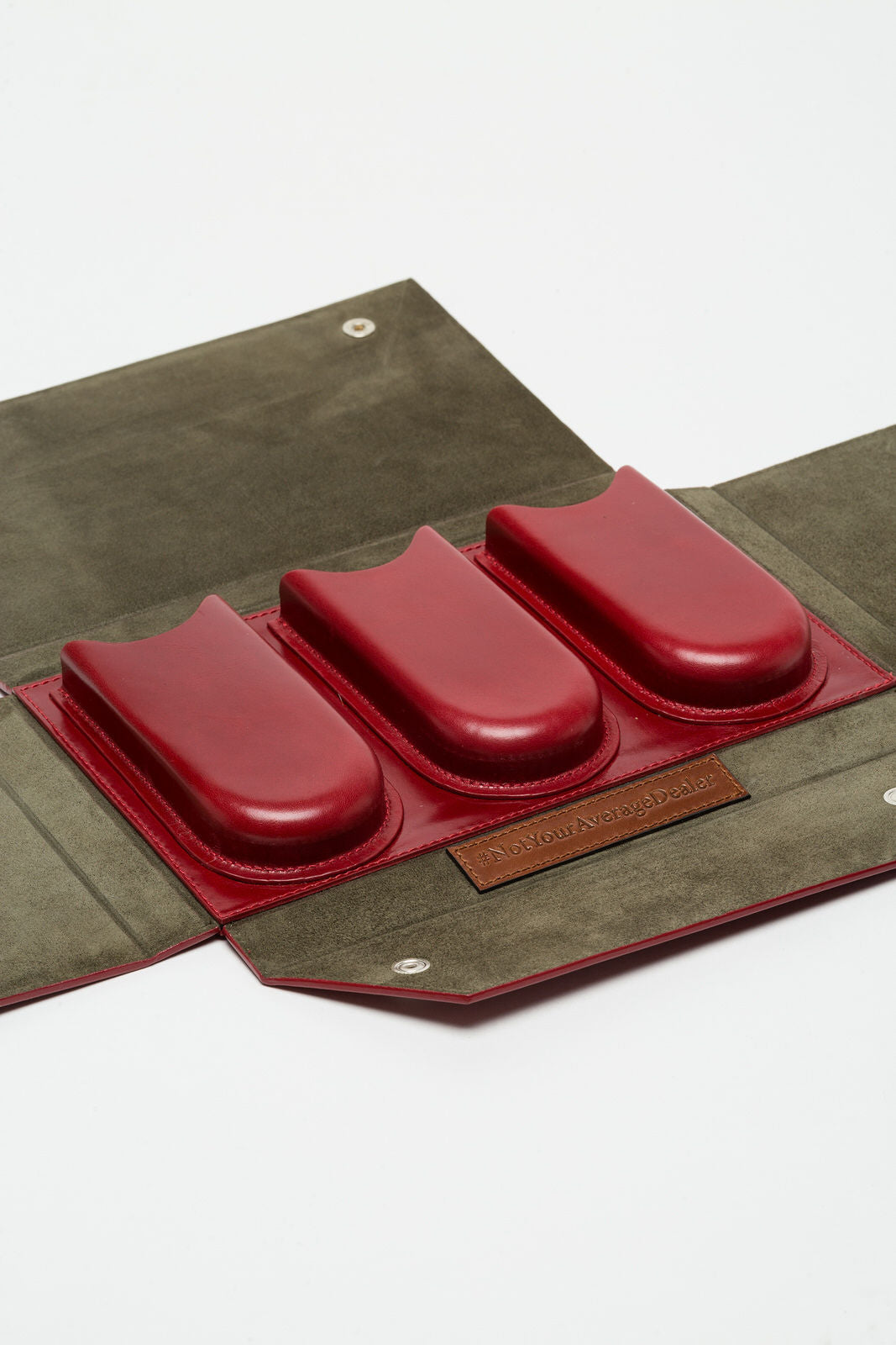 WG Xclusiv Cherry Red Leather Case