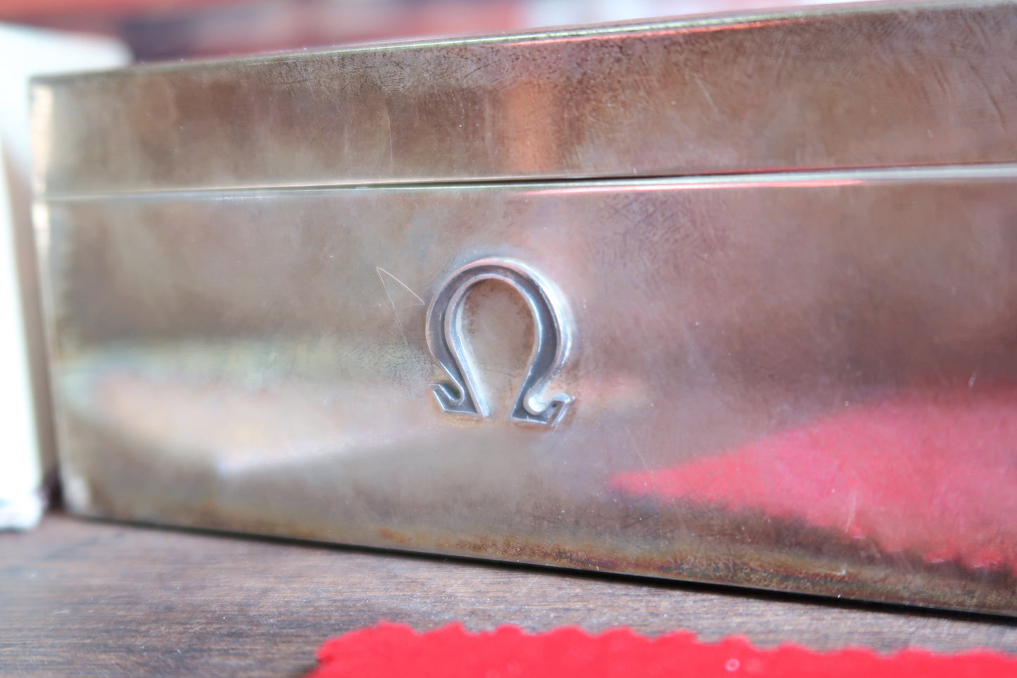 Super rare Solid Silver Omega box set for Constellation de Luxe