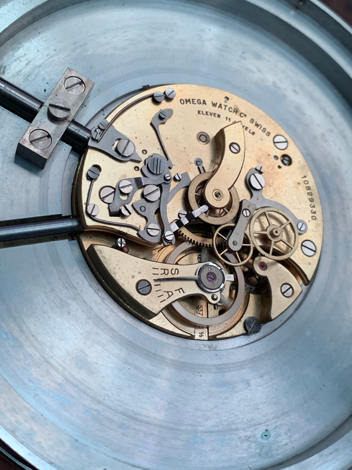 Omega Stopwatch - Display for retailers with original case