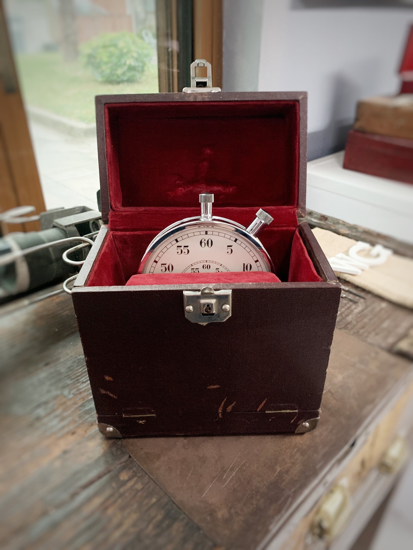 Omega Stopwatch - Display for retailers with original case