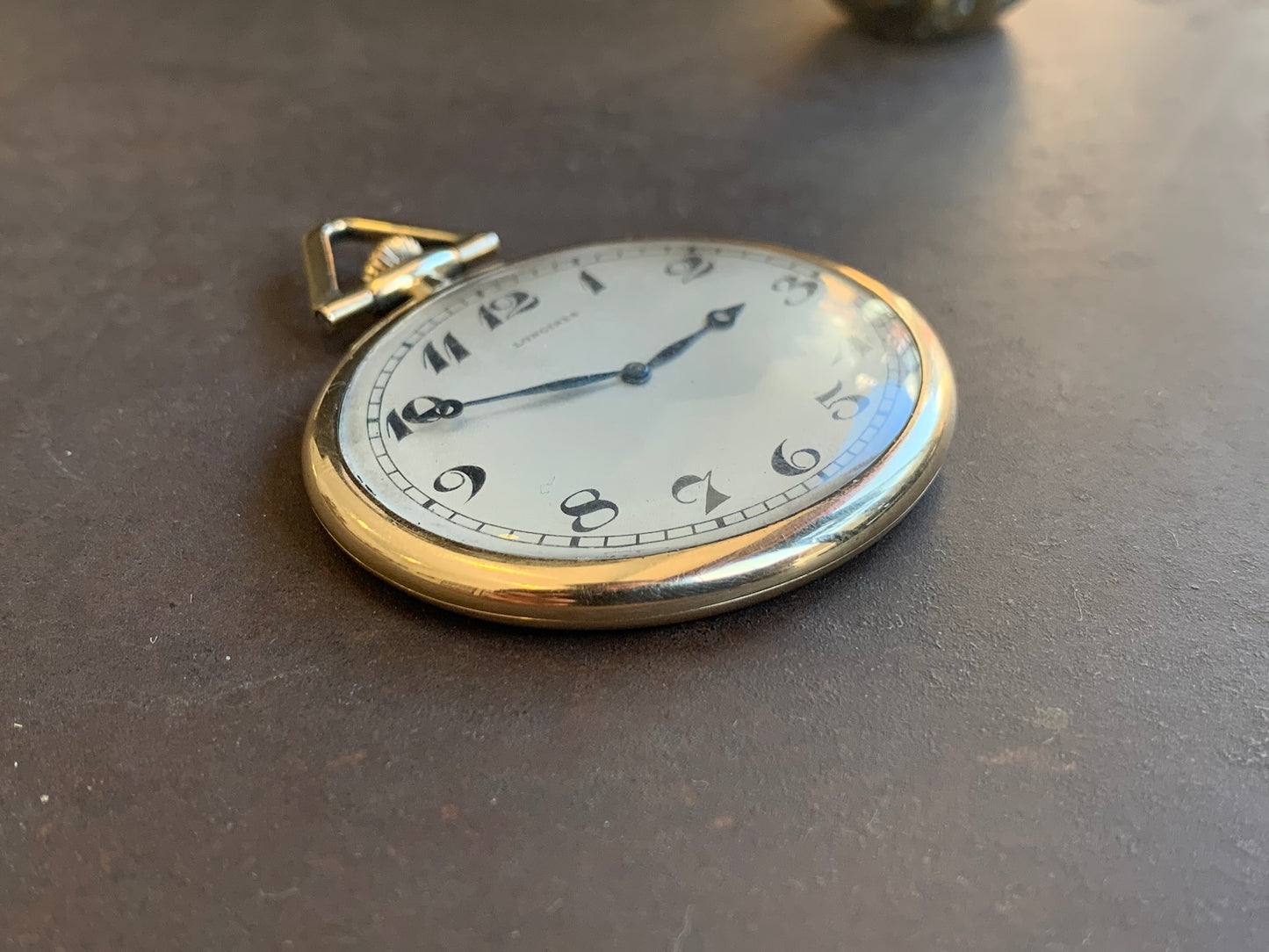 1914 Longines Art Deco style pocket watch