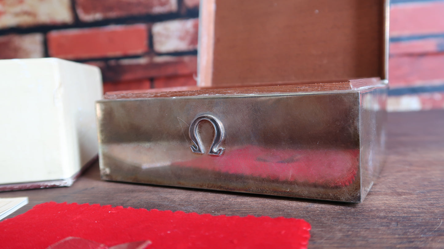 Super rare Solid Silver Omega box set for Constellation de Luxe