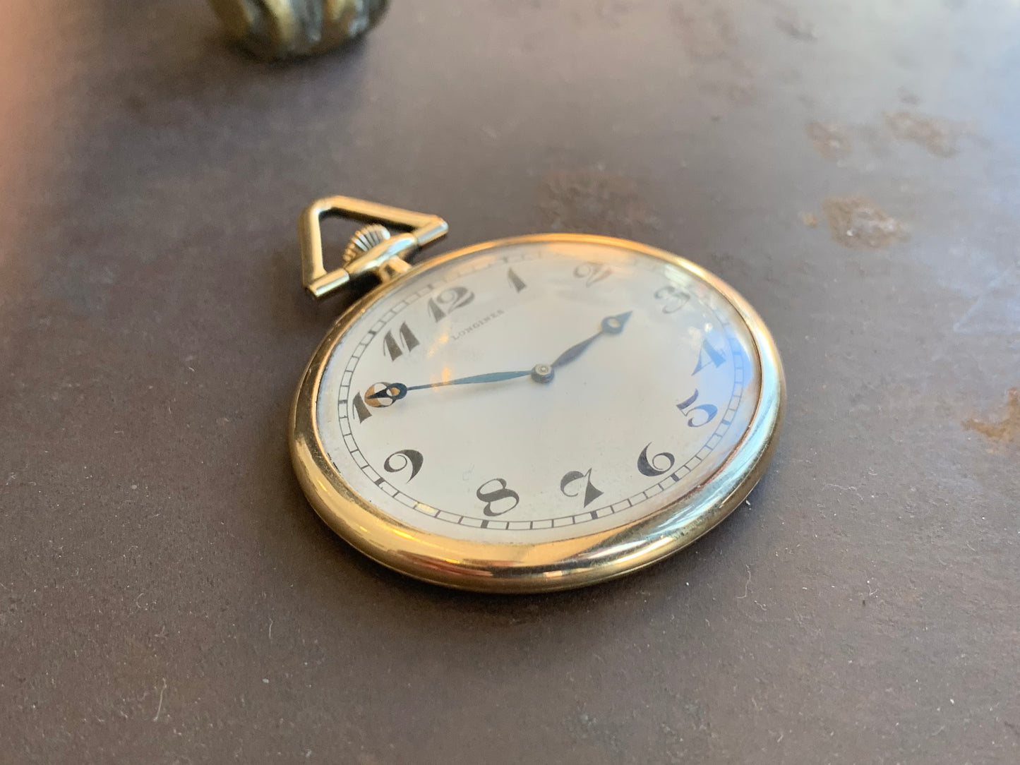 1914 Longines Art Deco style pocket watch