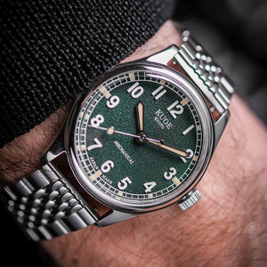 OLD SMITH 90-002 Automatic, Green Dial with Swiss Super-LumiNova