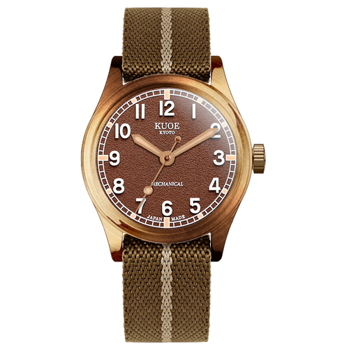 OLD SMITH 90-002 38mm Version Bronze Case Brown Dial