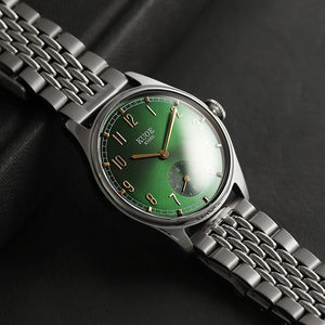 OLD SMITH 90-001  Green Dial with stainless steel bracelet