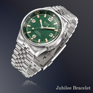 SOMBRERO 90-011, Green Linen Textured Dial