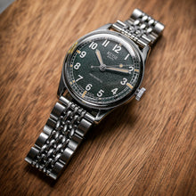 OLD SMITH 90-002 Automatic, Green Dial with Swiss Super-LumiNova