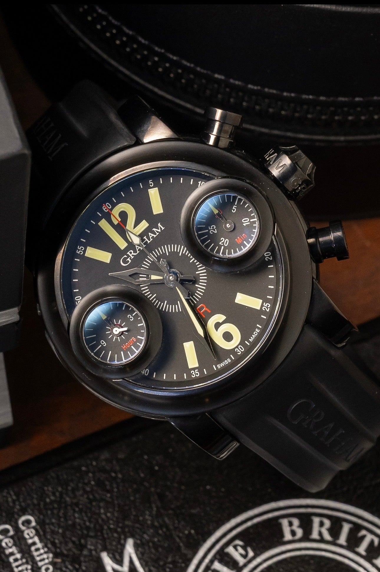 Graham Swordfish Chronograph “Black Knight”