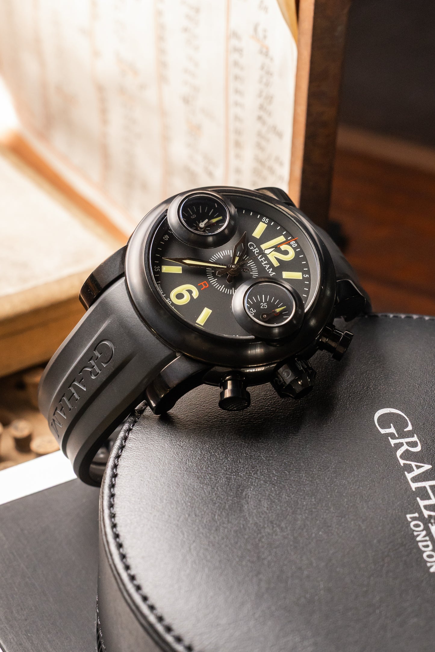 Graham Swordfish Chronograph “Black Knight”