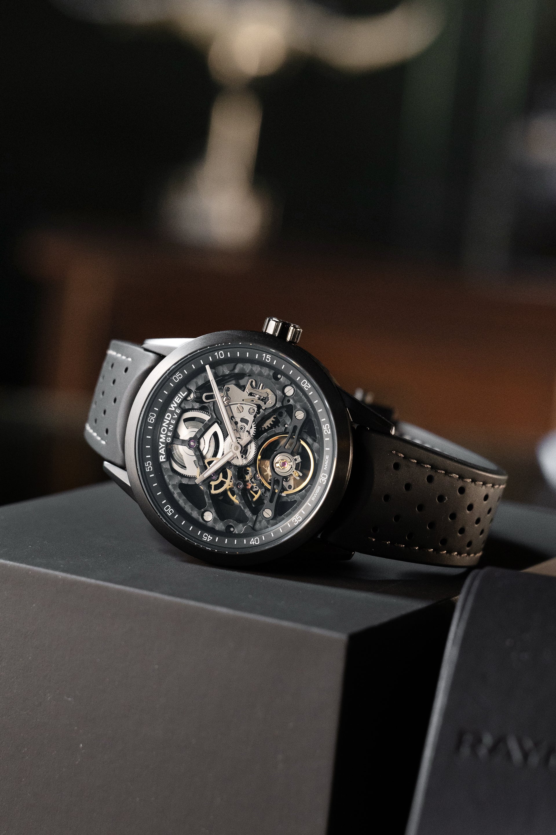 Raymond Weil Freelancer Skeleton Black