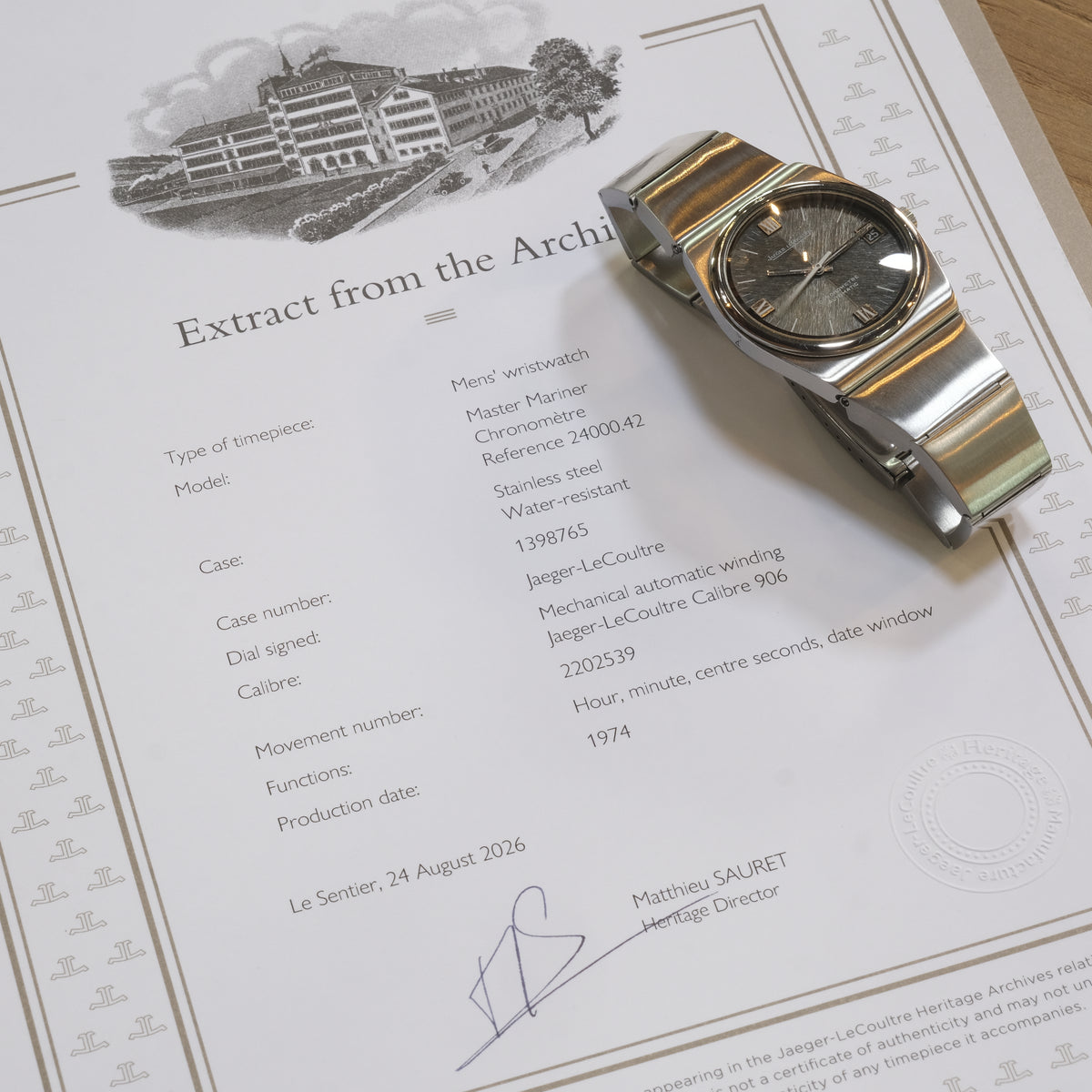 Jaeger LeCoultre Master Mariner Ref.24000