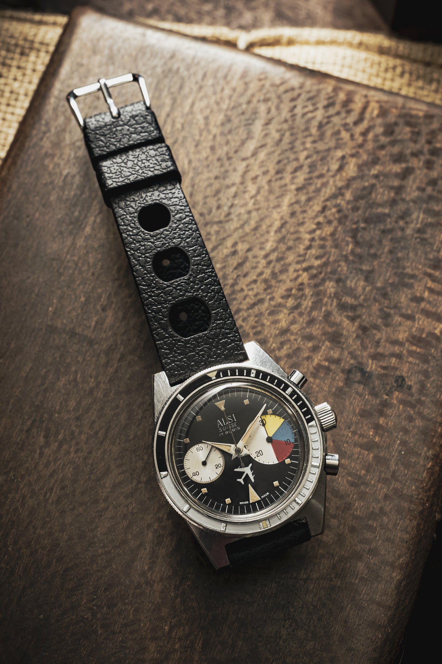 Alsi Swiss Big Eye Chronograph