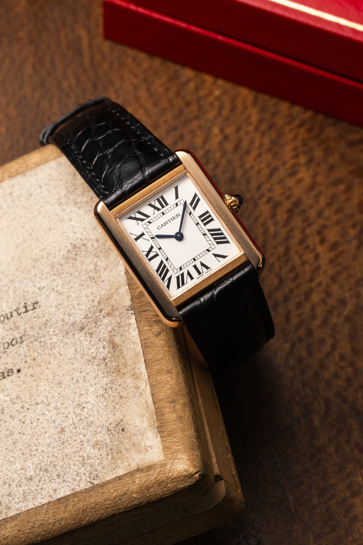Cartier Tank Solo 18KGold