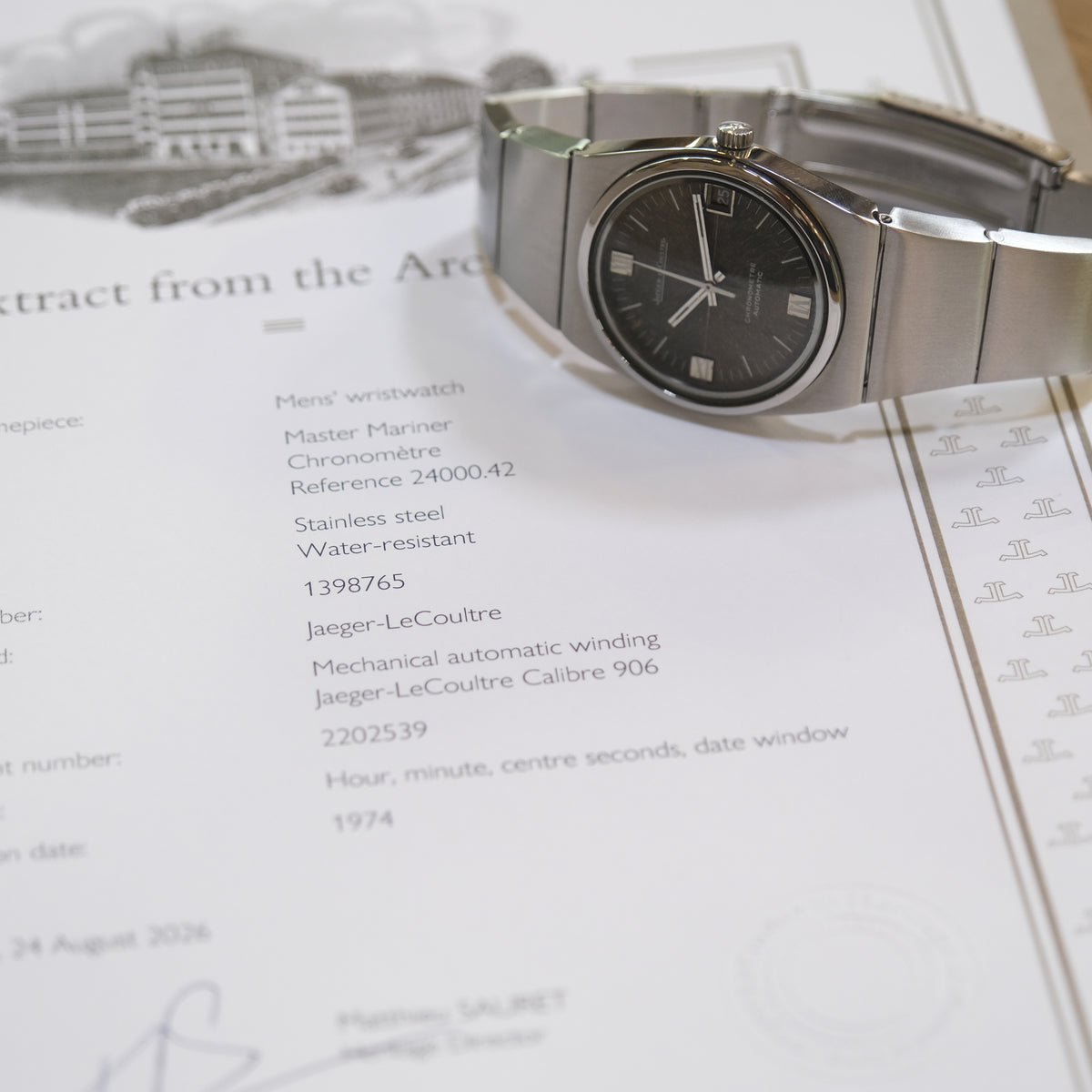 Jaeger LeCoultre Master Mariner Ref.24000
