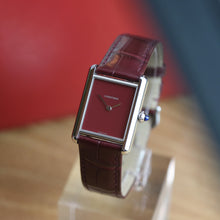 Cartier Tank Must Burgundy