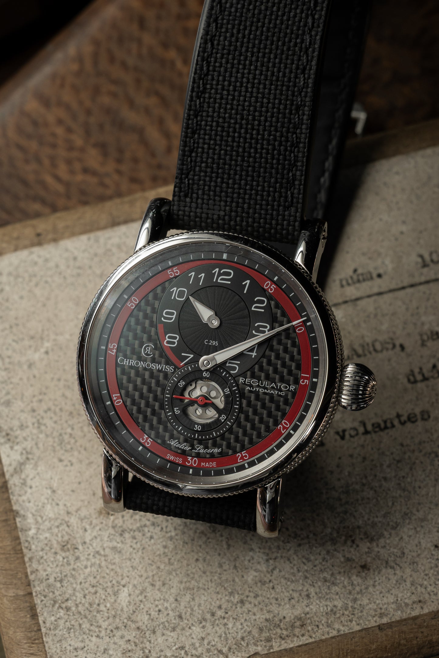 Chronoswiss Regulator Classic Carbon Racer