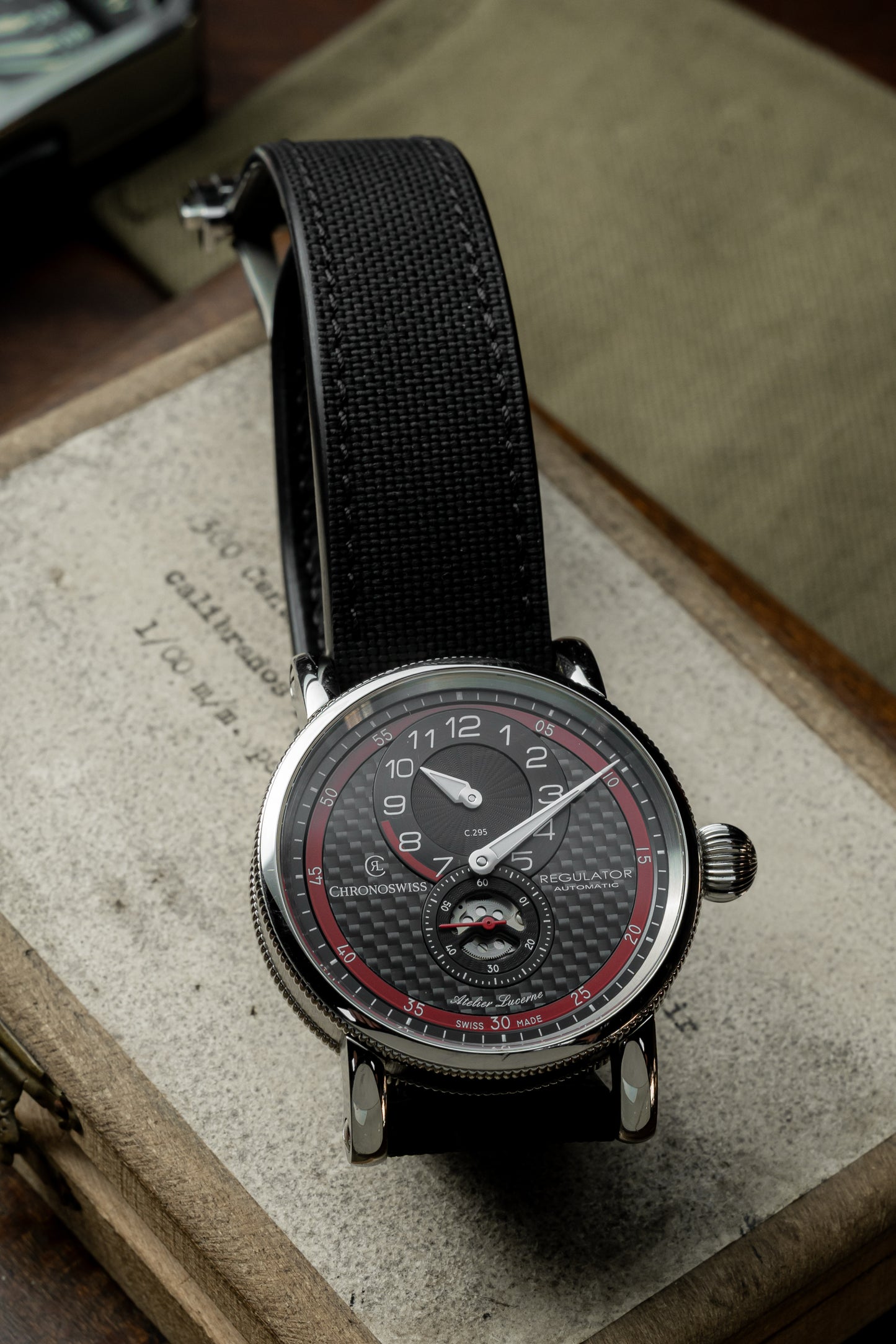Chronoswiss Regulator Classic Carbon Racer