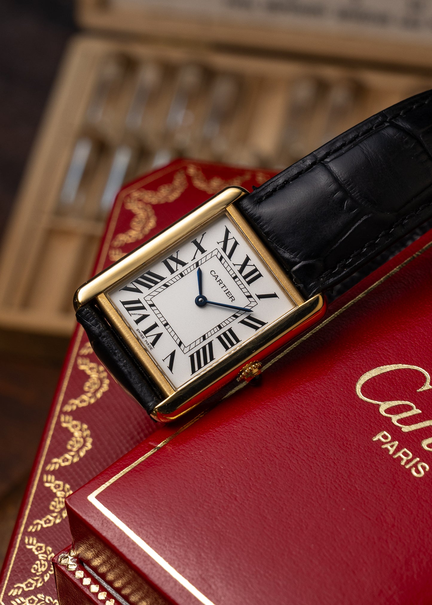 Cartier Tank Solo 18K large model