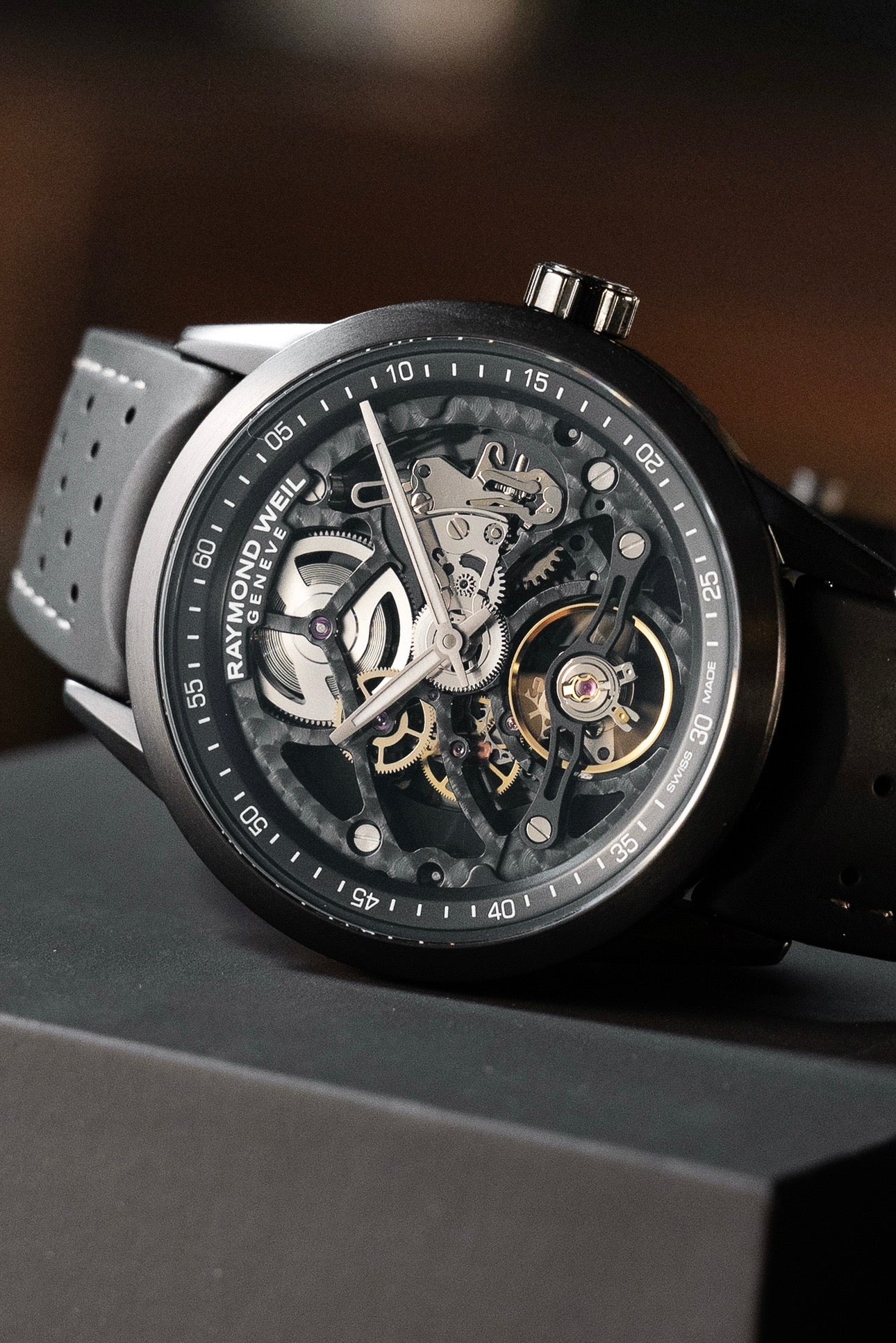 Raymond Weil Freelancer Skeleton Black