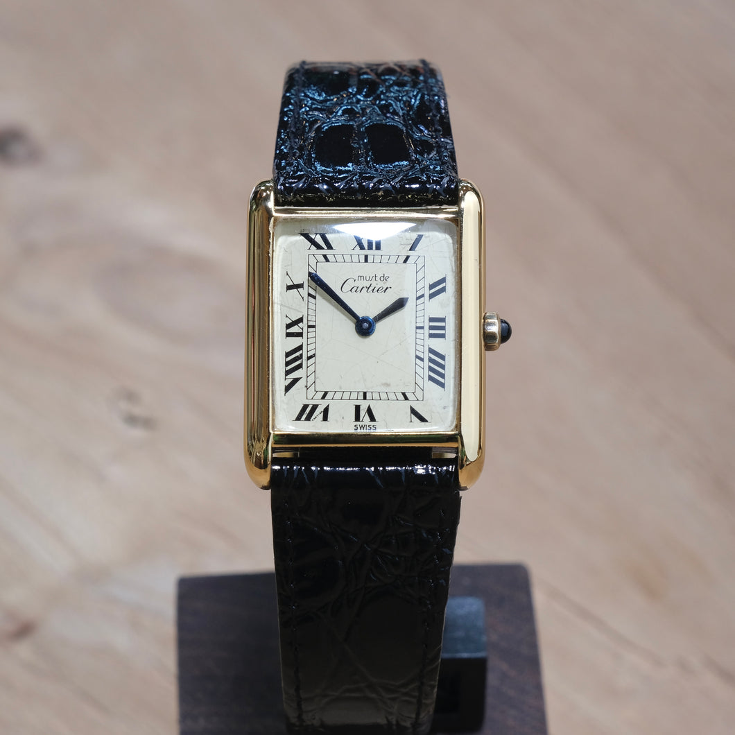 Cartier Must de Tank Vermeil