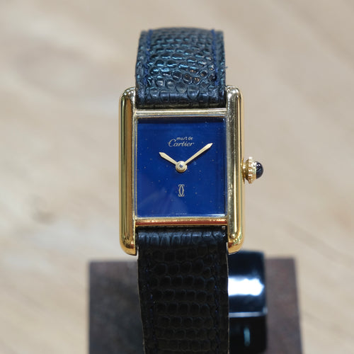 Cartier Tank Lapis dial
