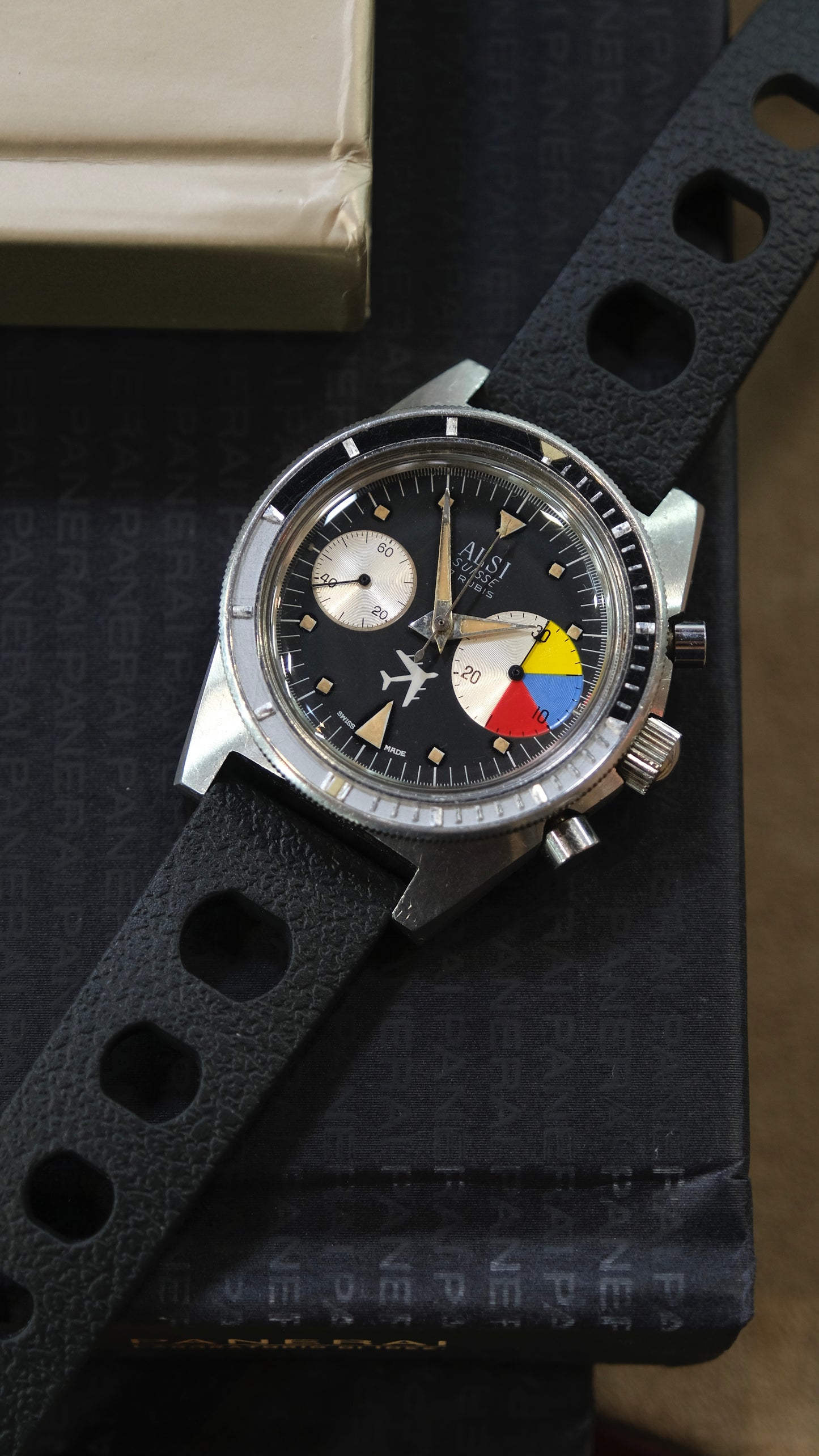 Alsi Swiss Big Eye Chronograph