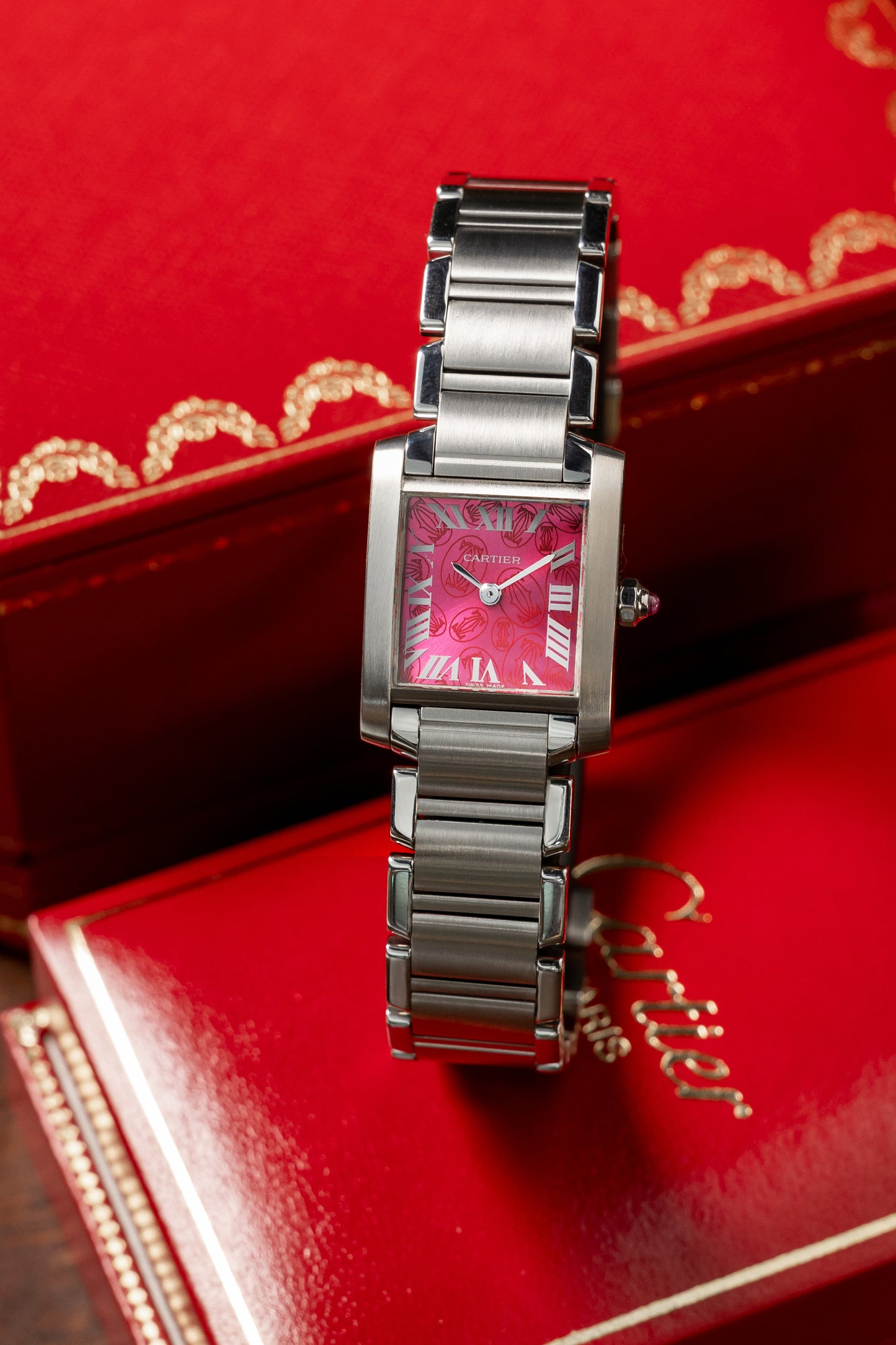 Cartier Tank Française Christmas 2006 Special Edition