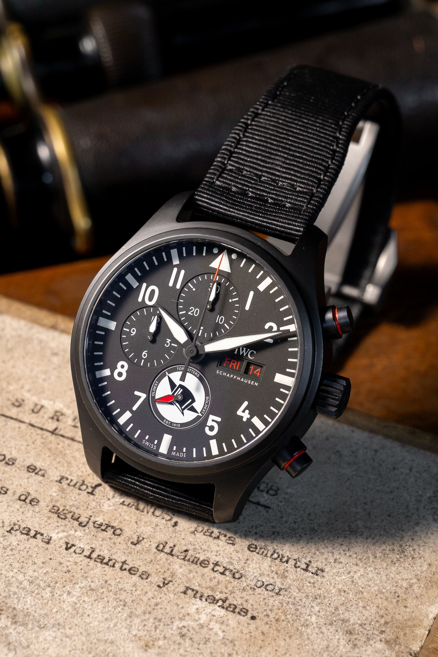 IWC Pilot Chronograph “Tophatters”