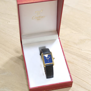 Cartier Tank Lapis dial