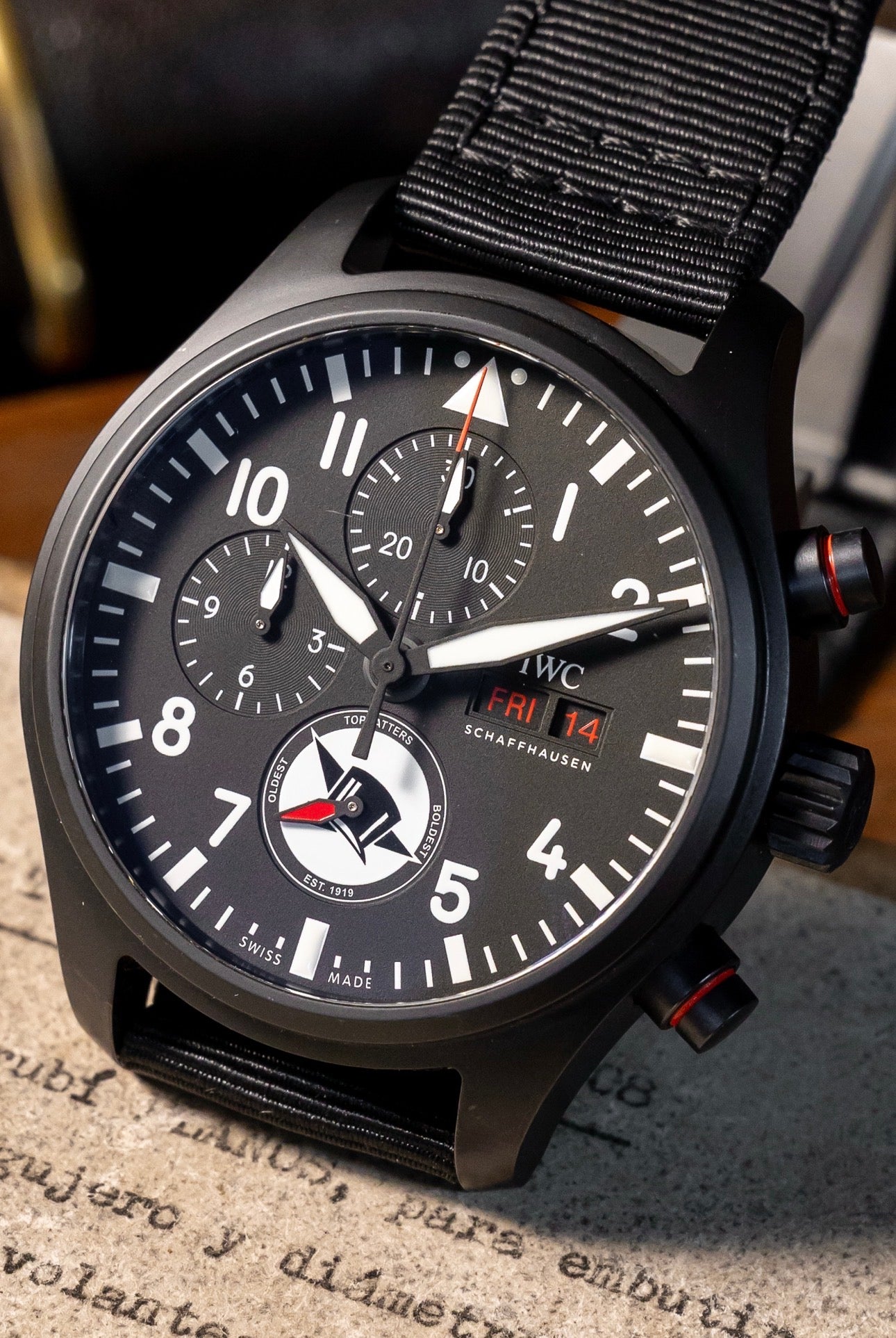 IWC Pilot Chronograph “Tophatters”