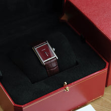 Cartier Tank Must Burgundy