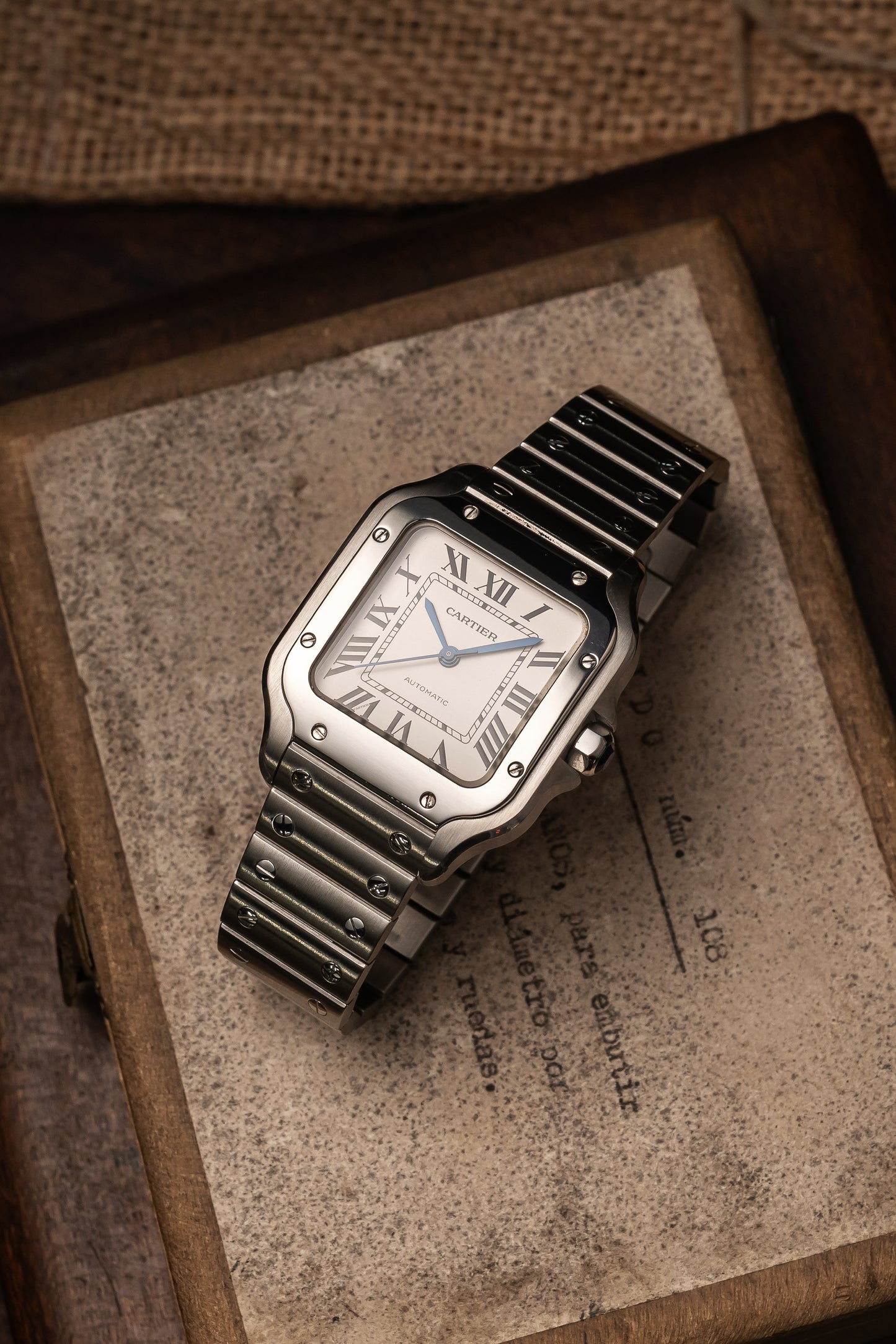 Cartier Santos medium