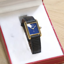 Cartier Tank Lapis dial